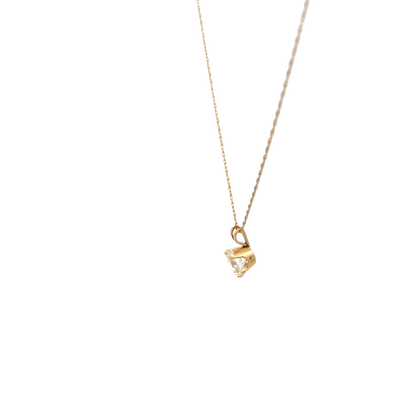 9ct yellow gold chain and pendant 1.5g (sh26817b)