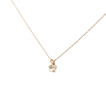 9ct yellow gold chain and pendant 1.5g (sh26817b)