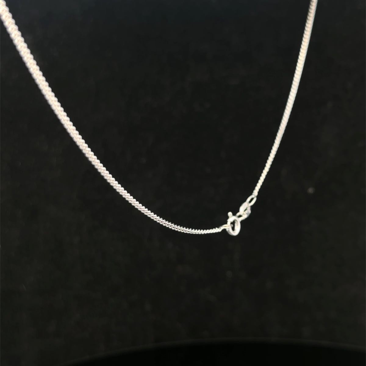 9ct white gold chain 3.4g (sh26530b)