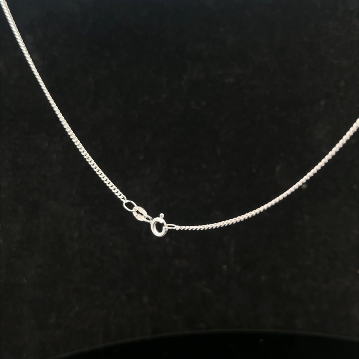 9ct white gold chain 3.4g (sh26530b)