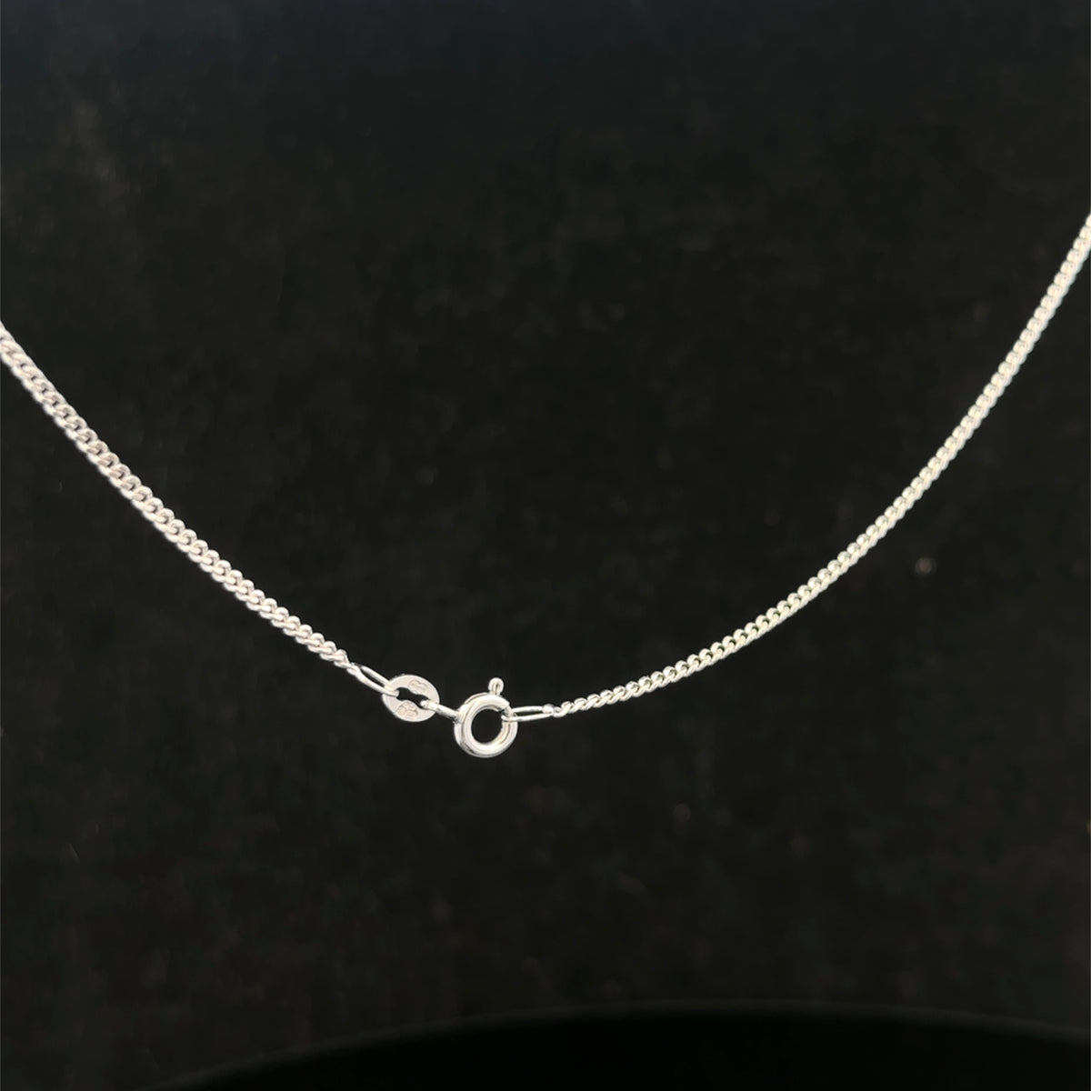 9ct white gold chain 3.4g (sh26530b)