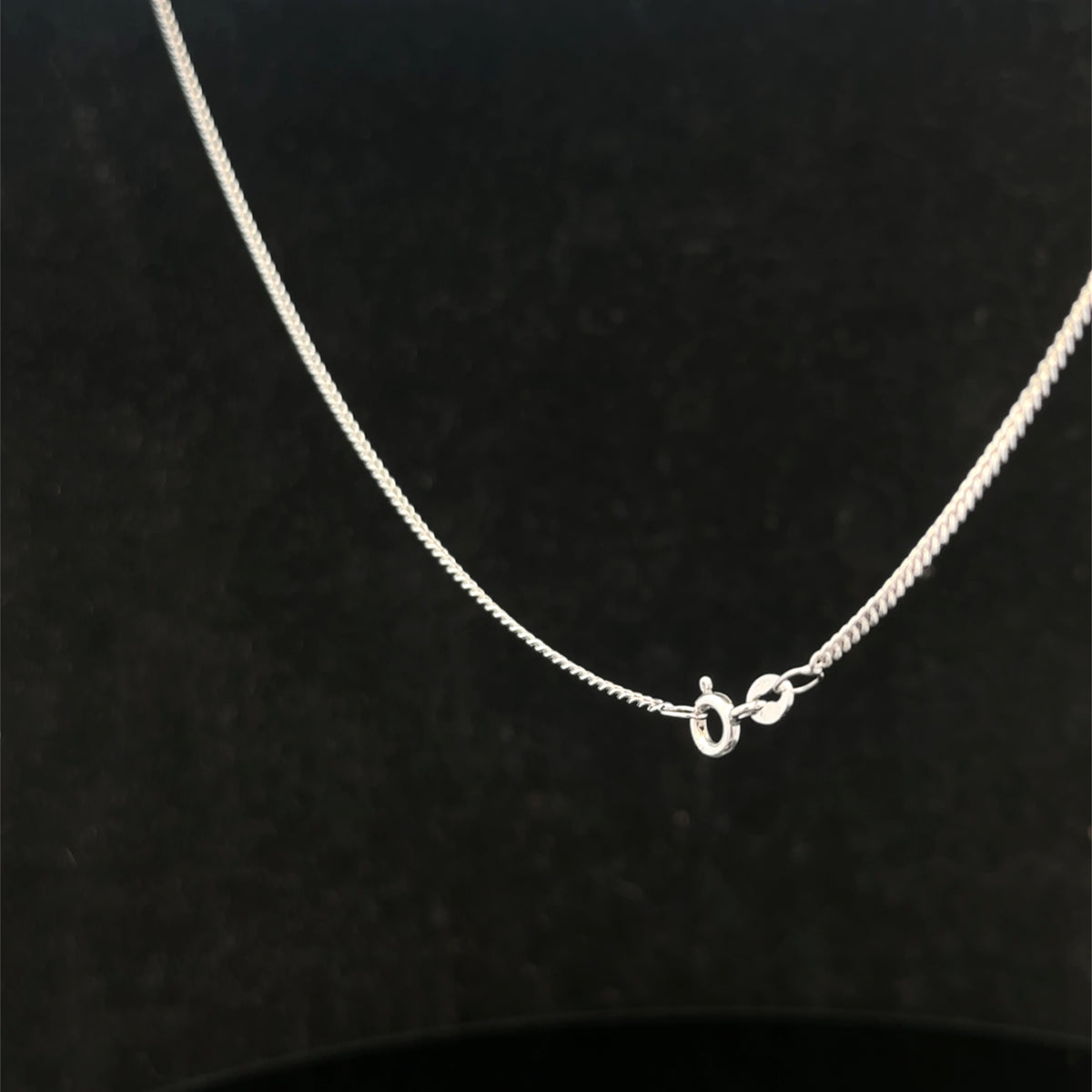 9ct white gold chain 3.4g (sh26530b)