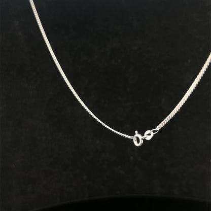 9ct white gold chain 3.4g (sh26530b)