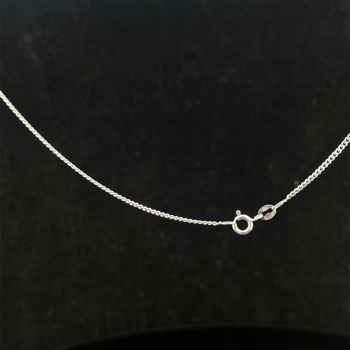 9ct white gold chain 3.4g (sh26530b)