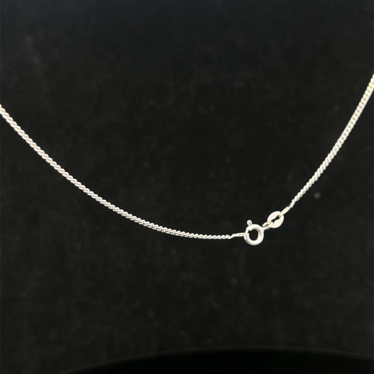 9ct white gold chain 3.4g (sh26530b)