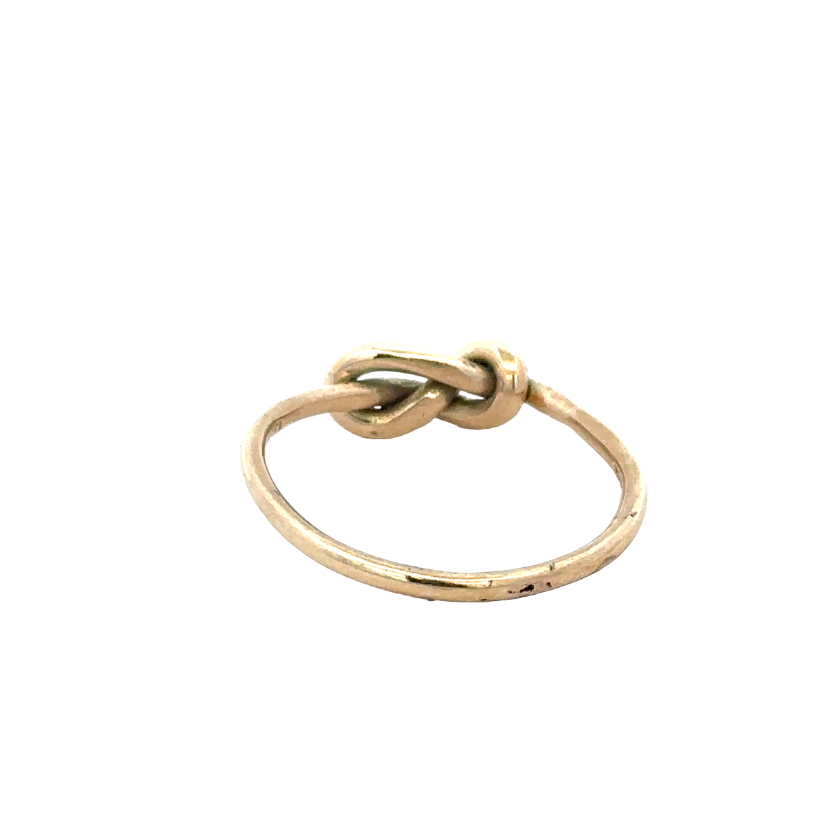 9ct yellow gold love knot ring size V1/2 (sh27936b)