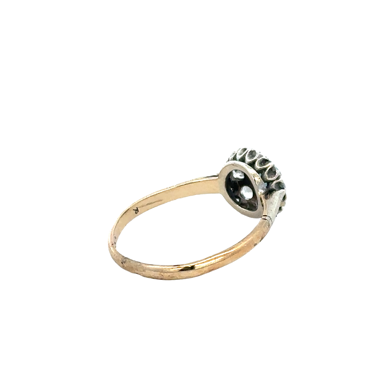 9ct yellow gold ring size P1/2 (sh27961b)