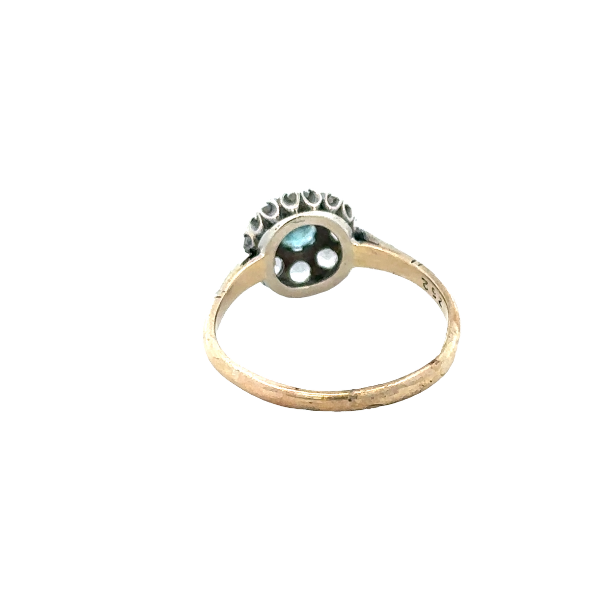 9ct yellow gold ring size P1/2 (sh27961b)