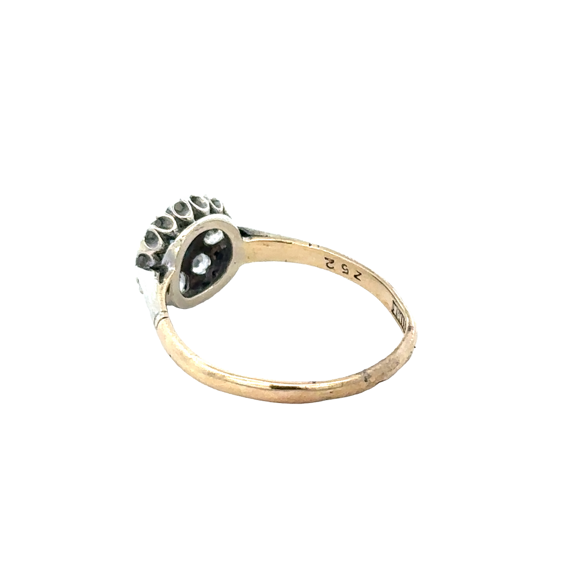 9ct yellow gold ring size P1/2 (sh27961b)