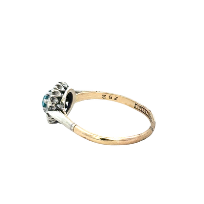 9ct yellow gold ring size P1/2 (sh27961b)