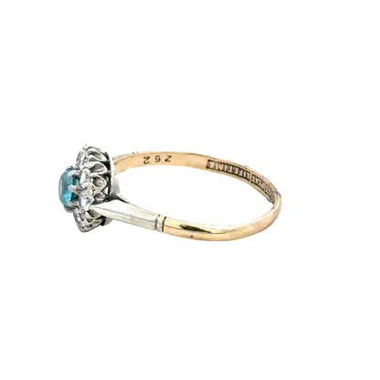 9ct yellow gold ring size P1/2 (sh27961b)
