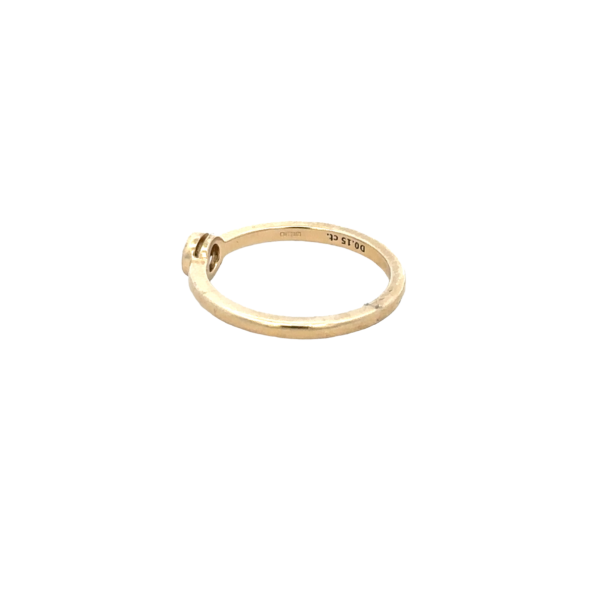 14ct yellow gold ring size L (bb1985l)