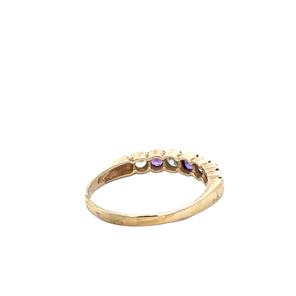 9ct yellow gold ring size P1/2 (sh27665b)