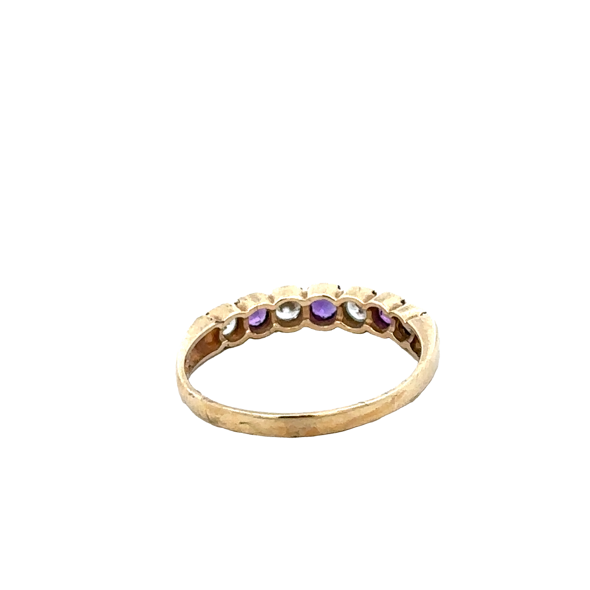 9ct yellow gold ring size P1/2 (sh27665b)