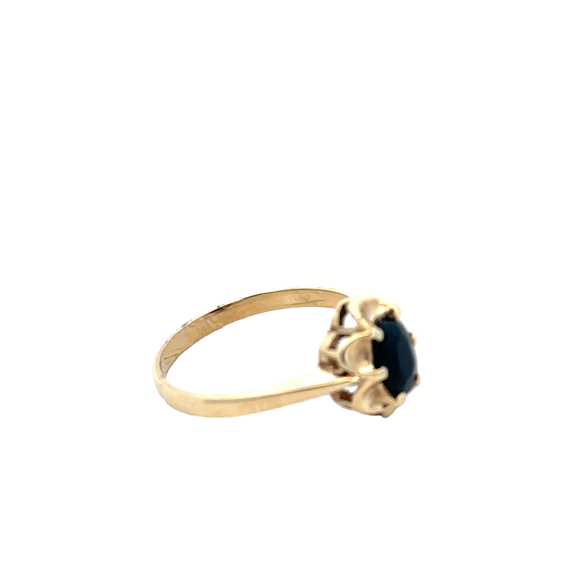 9ct yellow gold ring size P1/2 (sh25877l)