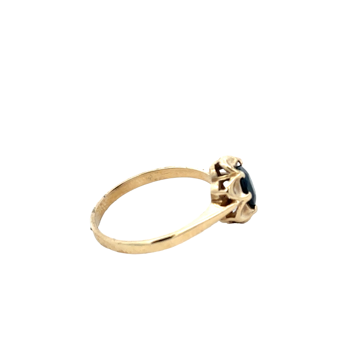 9ct yellow gold ring size P1/2 (sh25877l)
