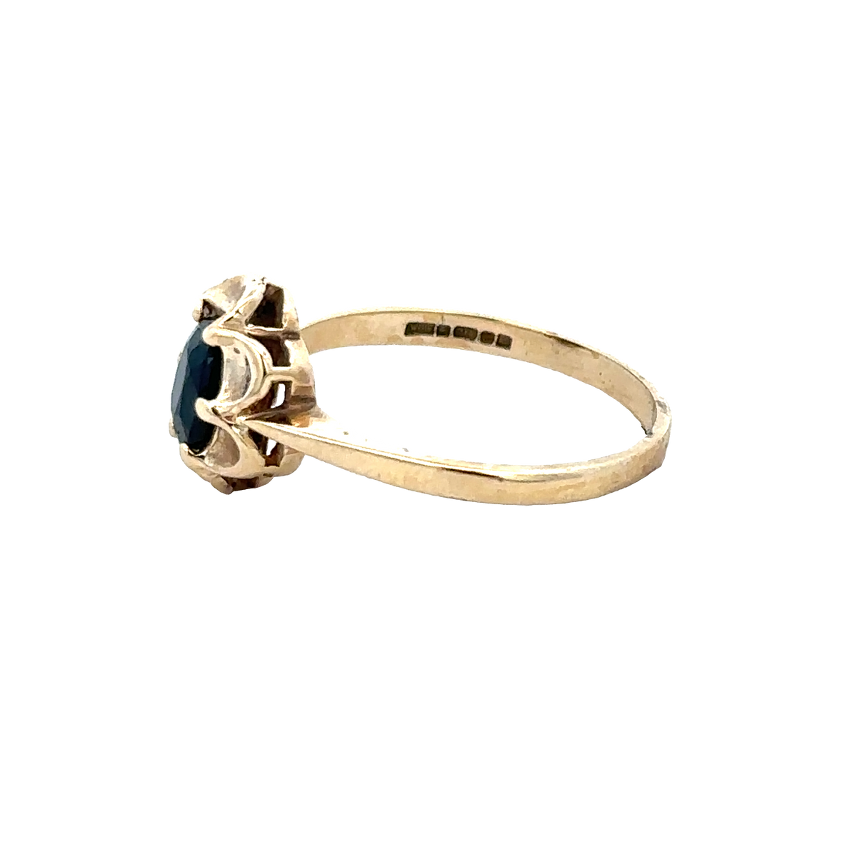 9ct yellow gold ring size P1/2 (sh25877l)