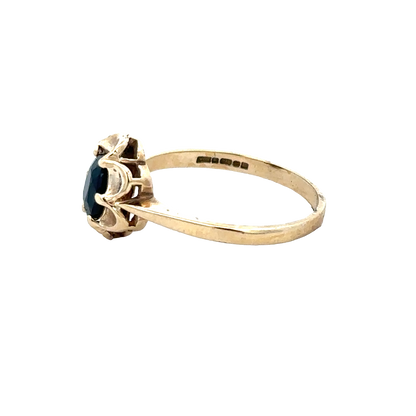 9ct yellow gold ring size P1/2 (sh25877l)