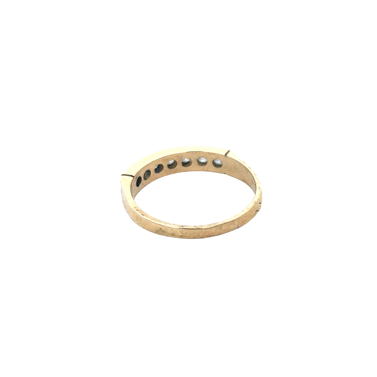 9ct yellow gold ring size M1/2 (sh27882b)