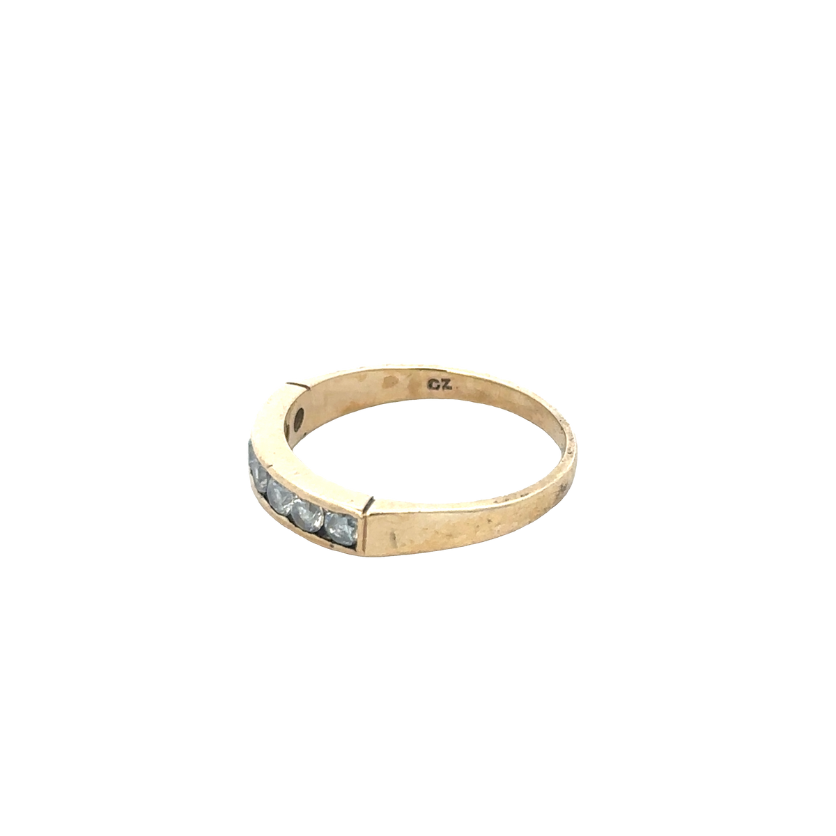 9ct yellow gold ring size M1/2 (sh27882b)