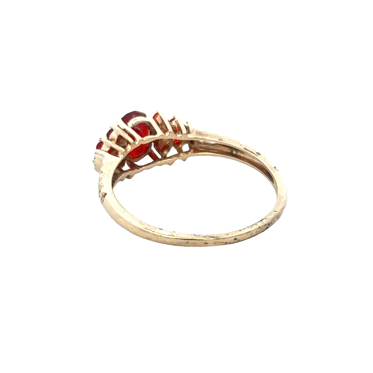 9ct yellow gold ring size V (sh27960b)