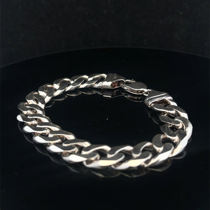 Silver curb bracelet 49g (sh25322l)