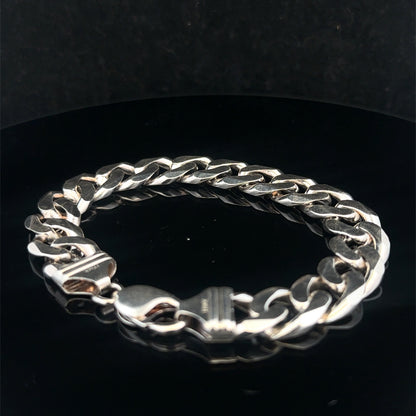 Silver curb bracelet 49g (sh25322l)