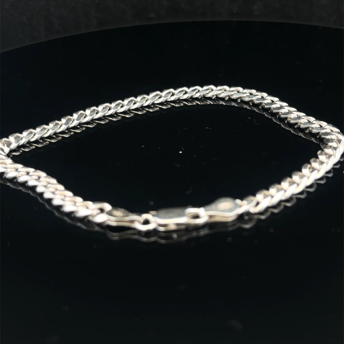Silver curb bracelet 10.6g (sh25756l)