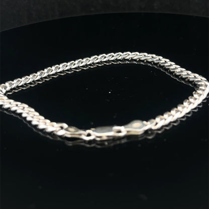 Silver curb bracelet 10.6g (sh25756l)