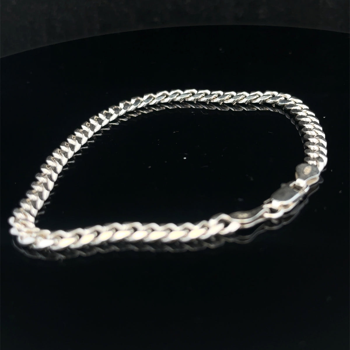 Silver curb bracelet 10.6g (sh25756l)