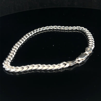 Silver curb bracelet 10.6g (sh25756l)