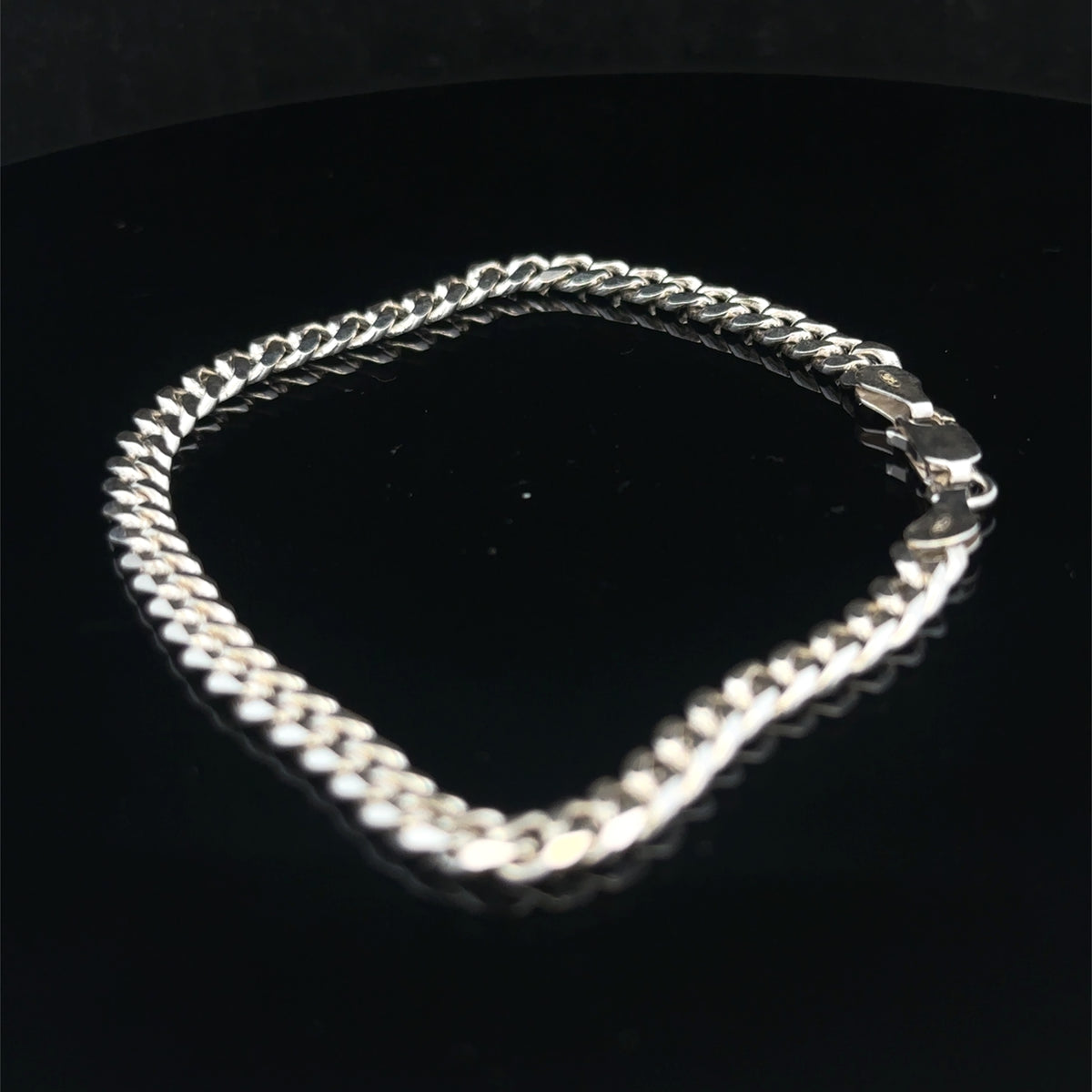 Silver curb bracelet 10.6g (sh25756l)