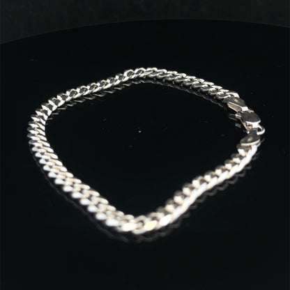 Silver curb bracelet 10.6g (sh25756l)