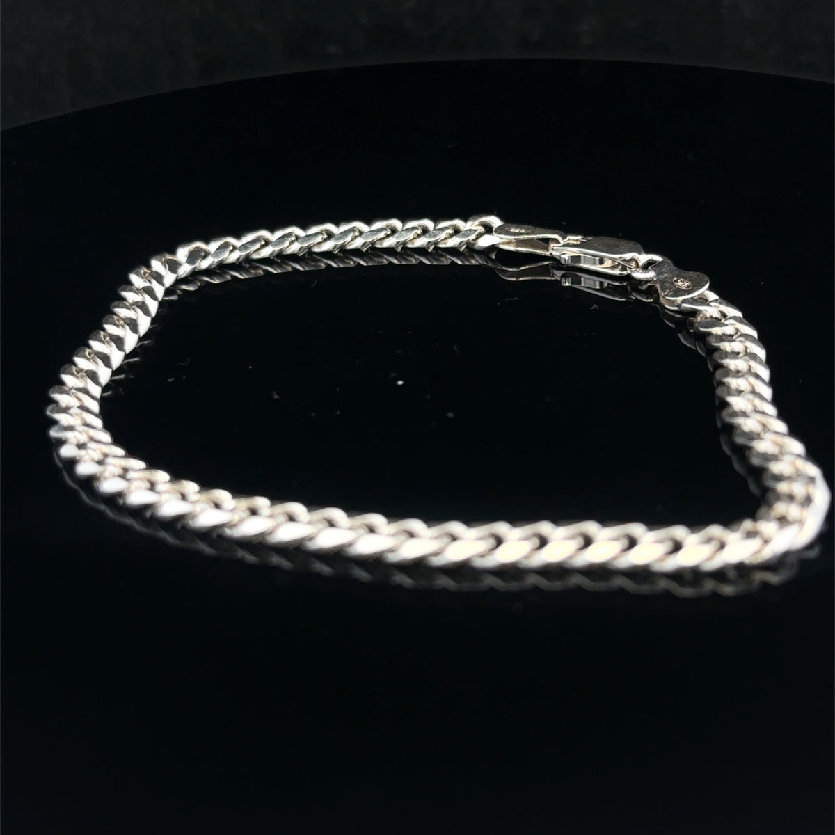 Silver curb bracelet 10.6g (sh25756l)