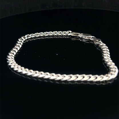 Silver curb bracelet 10.6g (sh25756l)