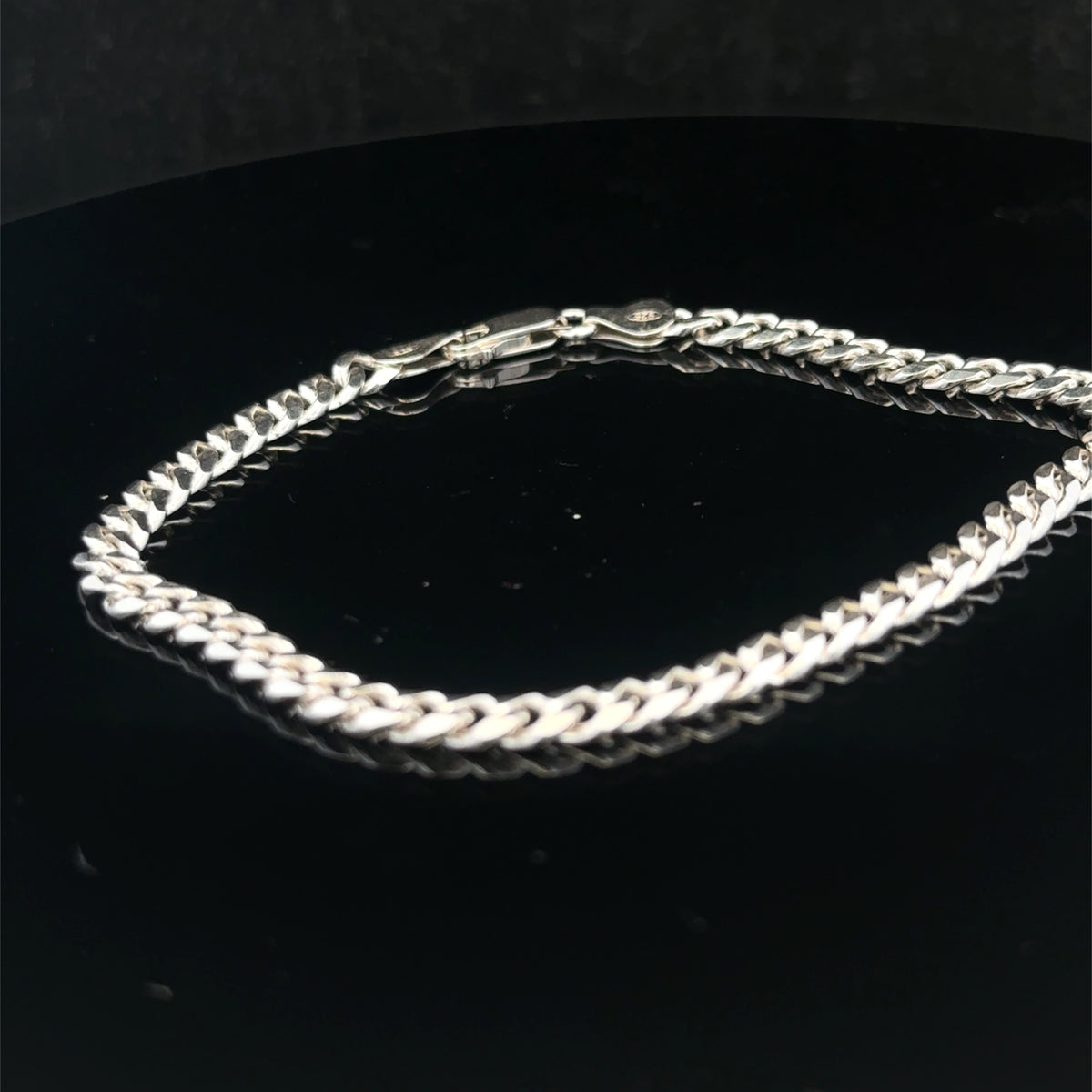 Silver curb bracelet 10.6g (sh25756l)
