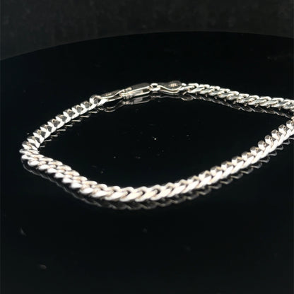Silver curb bracelet 10.6g (sh25756l)