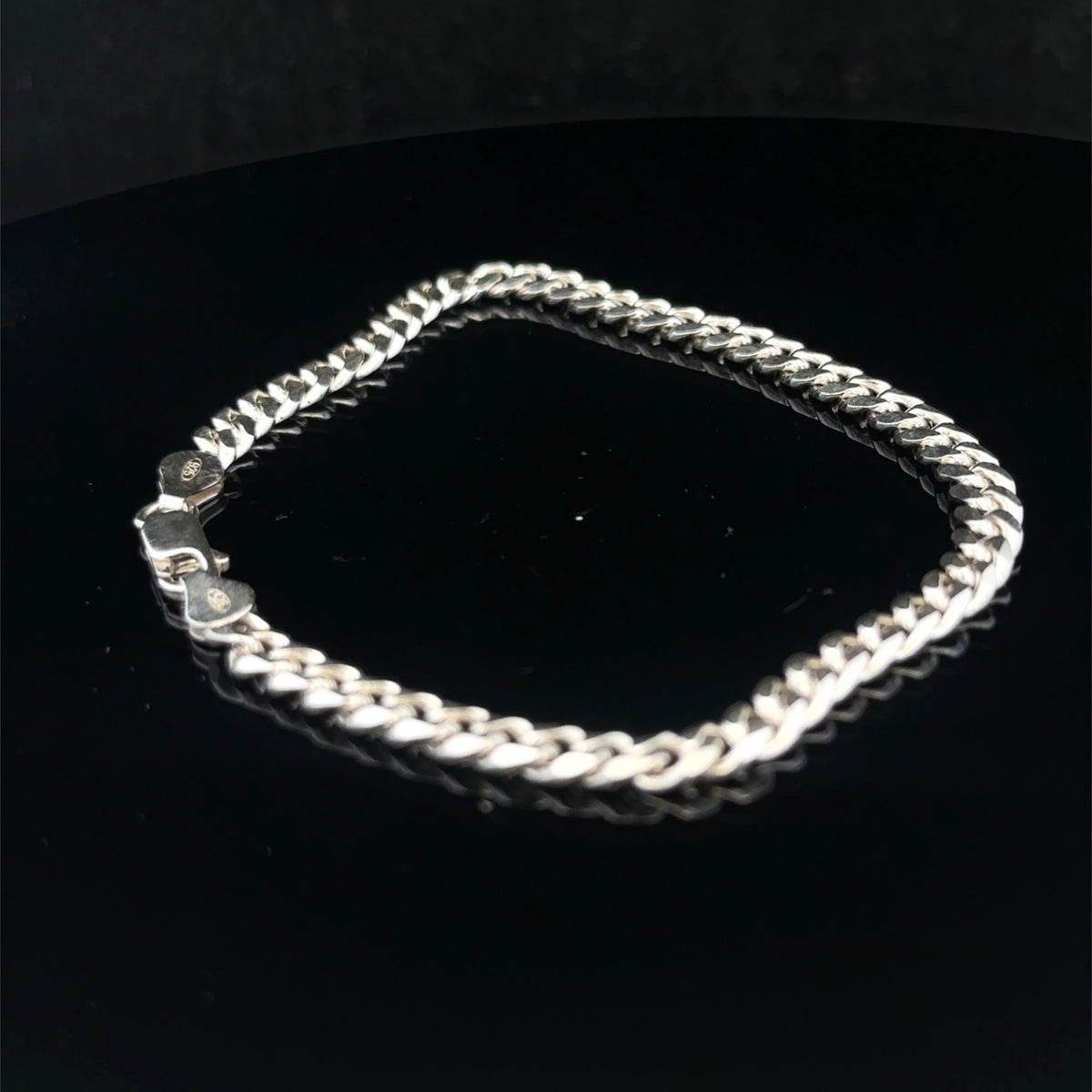 Silver curb bracelet 10.6g (sh25756l)