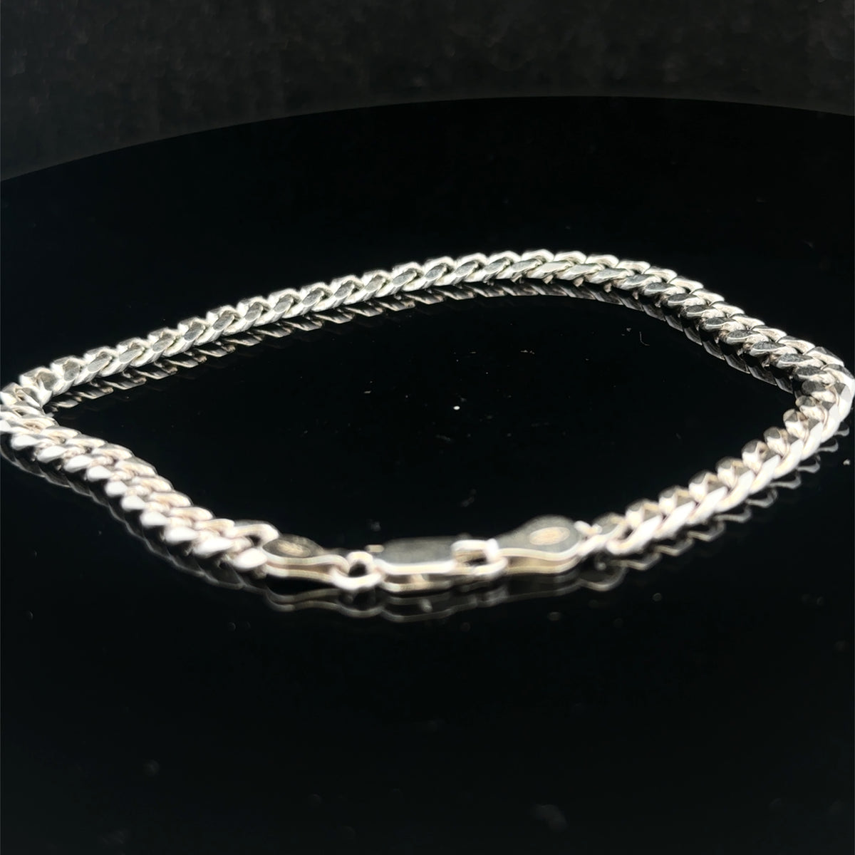 Silver curb bracelet 10.6g (sh25756l)