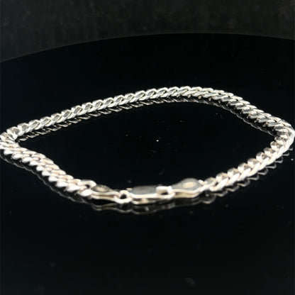 Silver curb bracelet 10.6g (sh25756l)