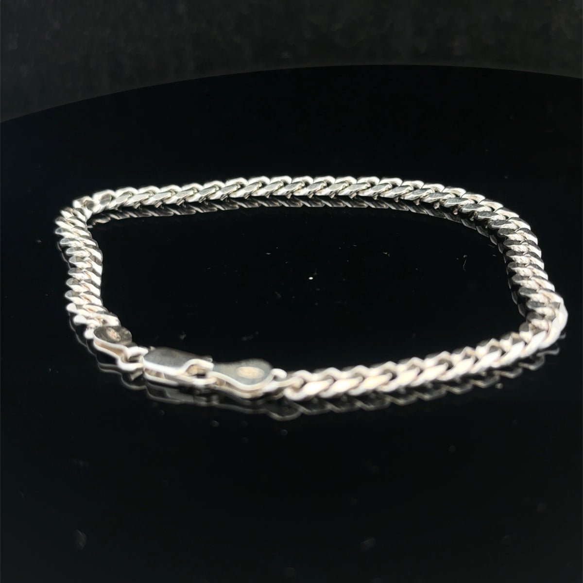 Silver curb bracelet 10.6g (sh25756l)