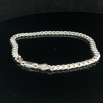 Silver curb bracelet 10.6g (sh25756l)