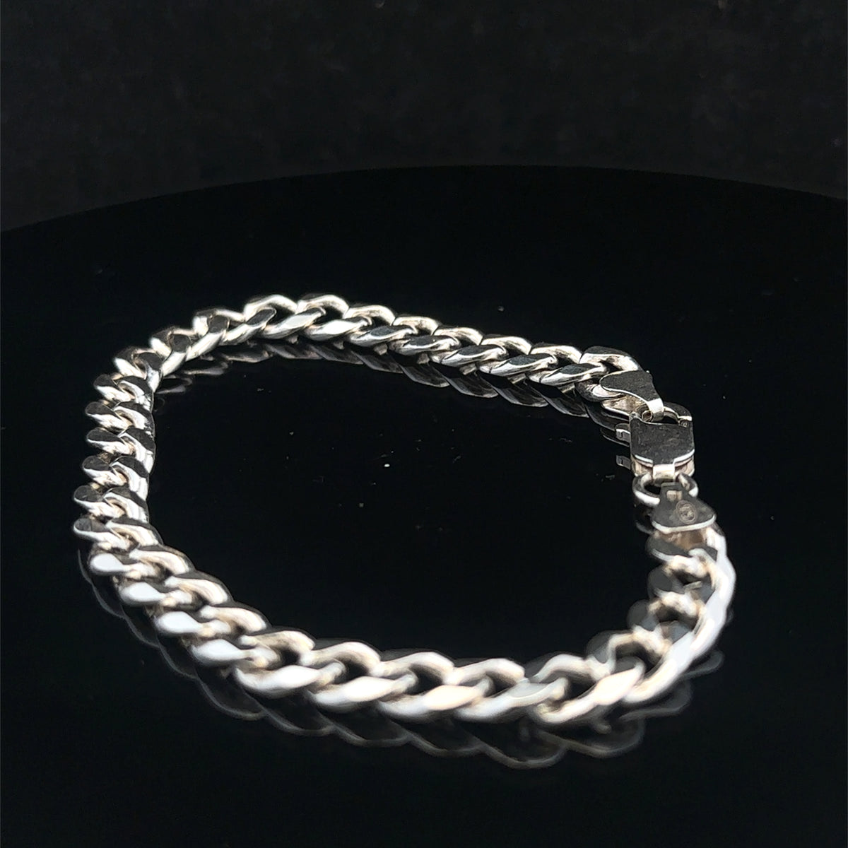 Silver curb bracelet 20.5g (sh25768l)