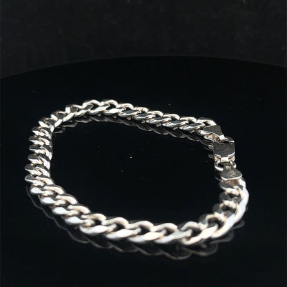 Silver curb bracelet 20.5g (sh25768l)