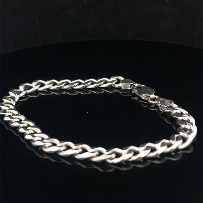 Silver curb bracelet 20.5g (sh25768l)
