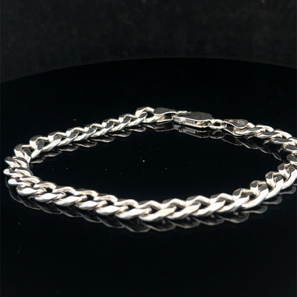 Silver curb bracelet 20.5g (sh25768l)