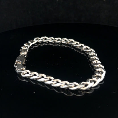 Silver curb bracelet 20.5g (sh25768l)
