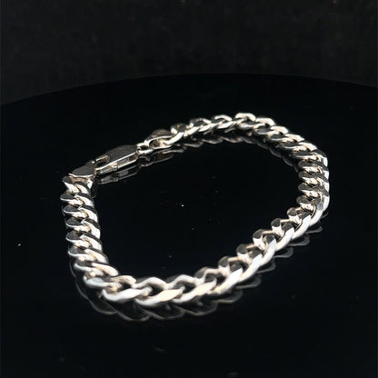 Silver curb bracelet 20.5g (sh25768l)