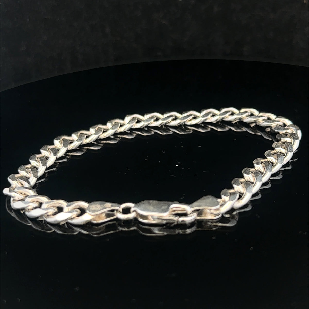 Silver curb bracelet 20.5g (sh25768l)