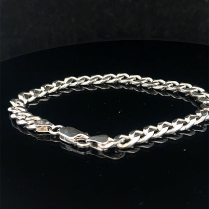 Silver curb bracelet 20.5g (sh25768l)